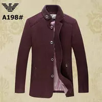 nouvelle doudoune ea7 coats emporio armani purple coats de laine hiver